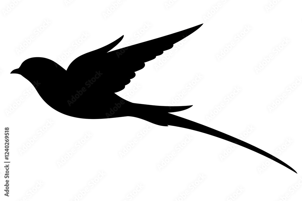 Soaring bird in flight nature scene graphic illustration outdoor environment side view freedom concept Soaring bird in flight nature scene graphic illustration outdoor environment side view freedom concept