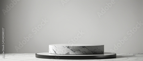 stone podium display