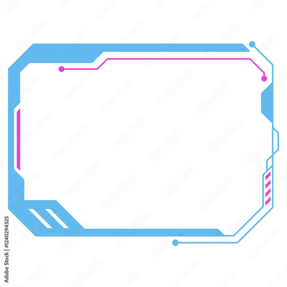 Futuristic Technology Frame Design Futuristic Technology Frame Design