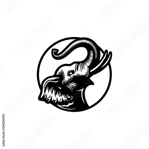 Elephant Logo Template