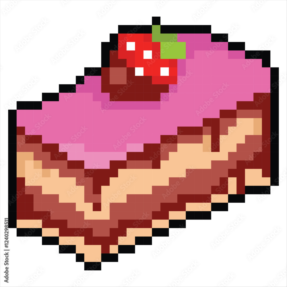 stoke desain vector pixel makanan stoke desain vector pixel makanan