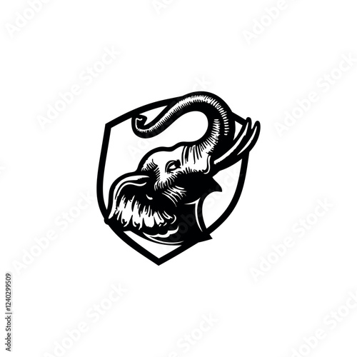 Elephant Logo Template