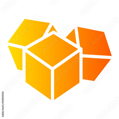 stinky tofu Gradient icon