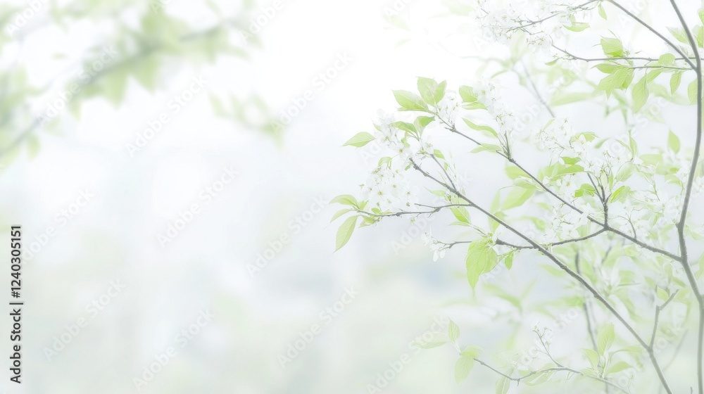 Delicate willow branches in fresh green, soft morning light, serene and minimalist Qingming Festival scene. Delicate willow branches in fresh green, soft morning light, serene and minimalist Qingming Festival scene.