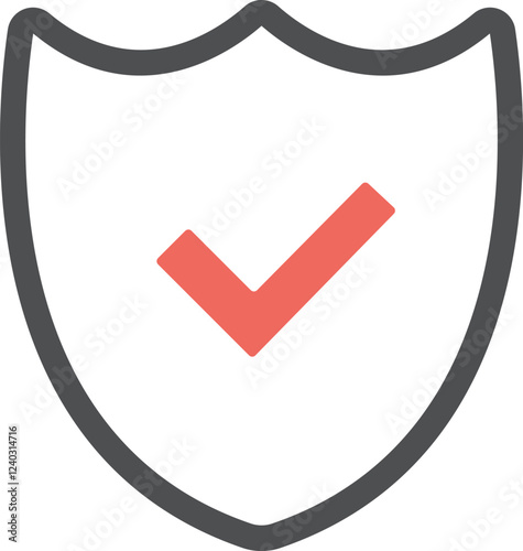 セキュリティ、プロテクトのアイコンイラスト