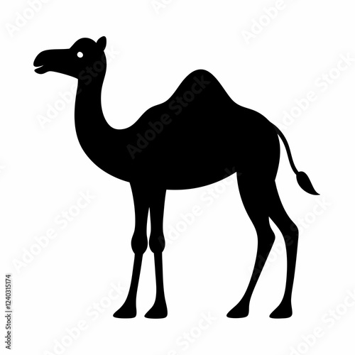 Vector illustration of a Camel  