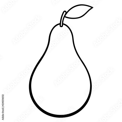 pear vector illustration