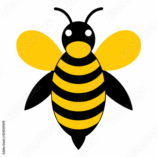 bee and honey