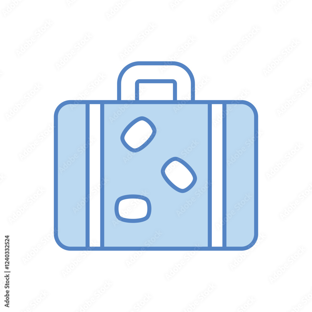 Luggage vector icon Luggage vector icon
