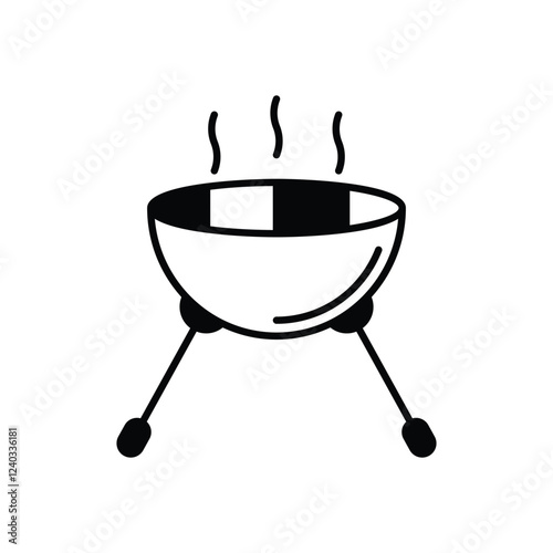 Bbq Grill vector icon