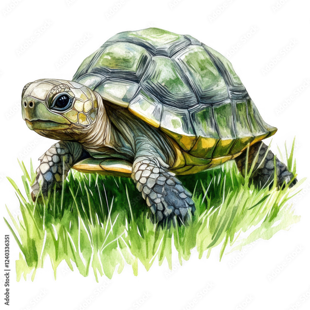 Fototapeta premium Turtle Clipart Vector Illustration