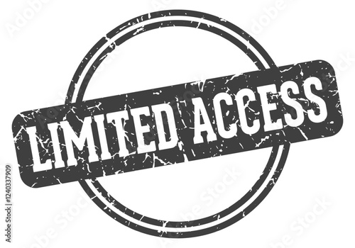 limited access stamp