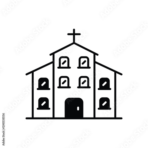 Church  vector icon