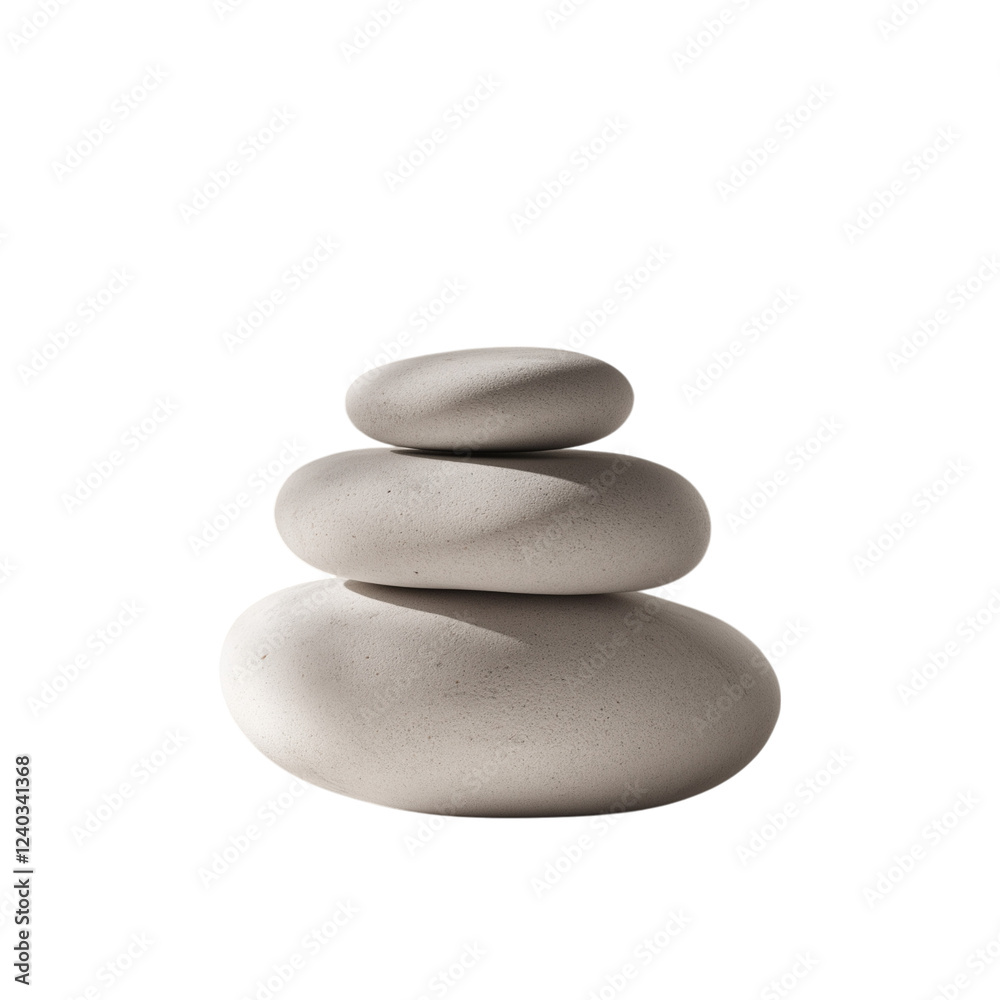 Natural stacked smooth stones in a balanced arrangement, ideal for meditation and decorative purposes. Isolated on transparent background, png. Natural stacked smooth stones in a balanced arrangement, ideal for meditation and decorative purposes. Isolated on transparent background, png.