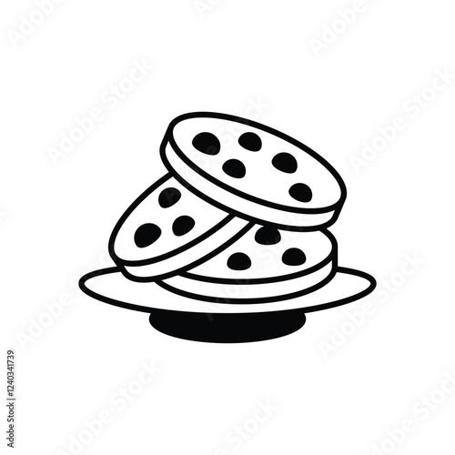 Cookies  vector icon