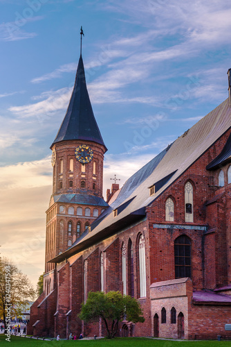 Konigsberg Cathedral on Kanta or Kneiphof Island. Kaliningrad. Russia