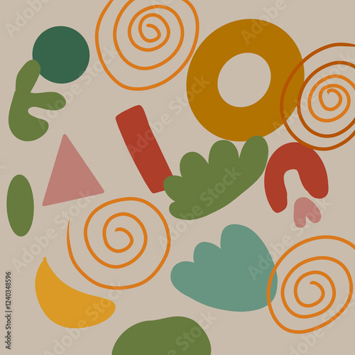 seamless pattern with candy art colorful