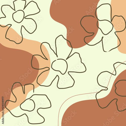 pattern with flowers