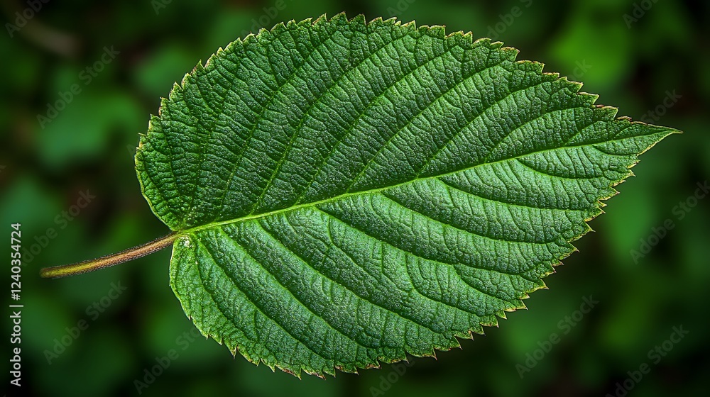 Vibrant Green Leaf Closeup Nature Photography Vibrant Green Leaf Closeup Nature Photography