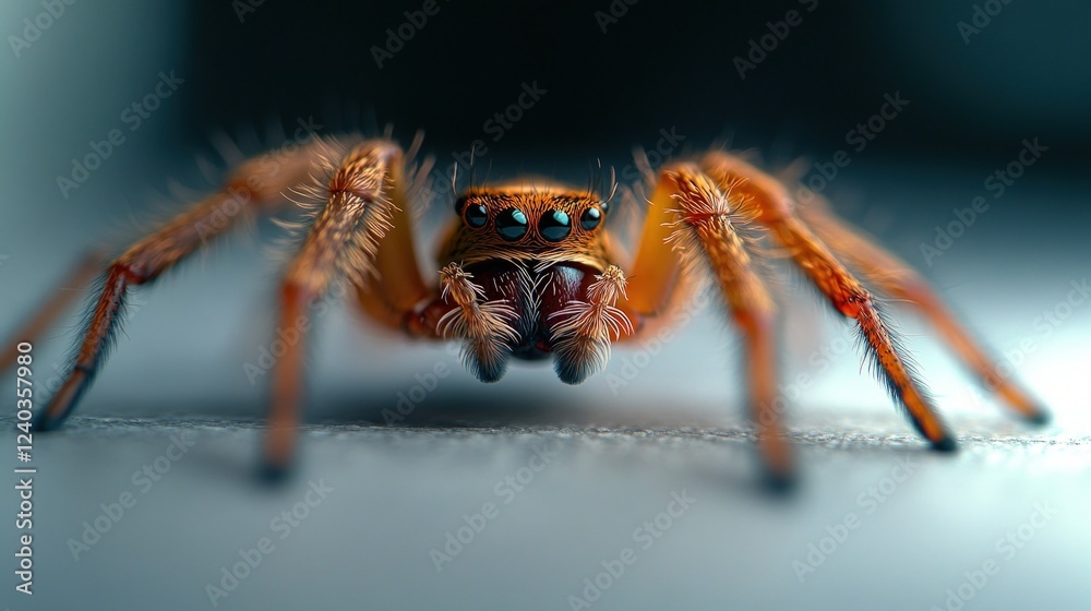 Magnificent Macro Photography of a Jumping Spider Magnificent Macro Photography of a Jumping Spider