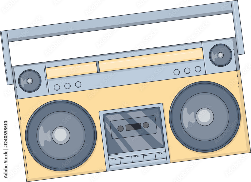 Fototapeta premium Stereo Cassete Player