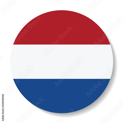 Flag of the Netherlands. Flag icon. Standard color. Circle icon flag. 3d illustration. Computer illustration. Digital illustration. Vector illustration. Free Download Flag of the Netherlands. Flag icon. Standard color. Circle icon flag. 3d illustration. Computer illustration. Digital illustration. Vector illustration. - GFXLoad