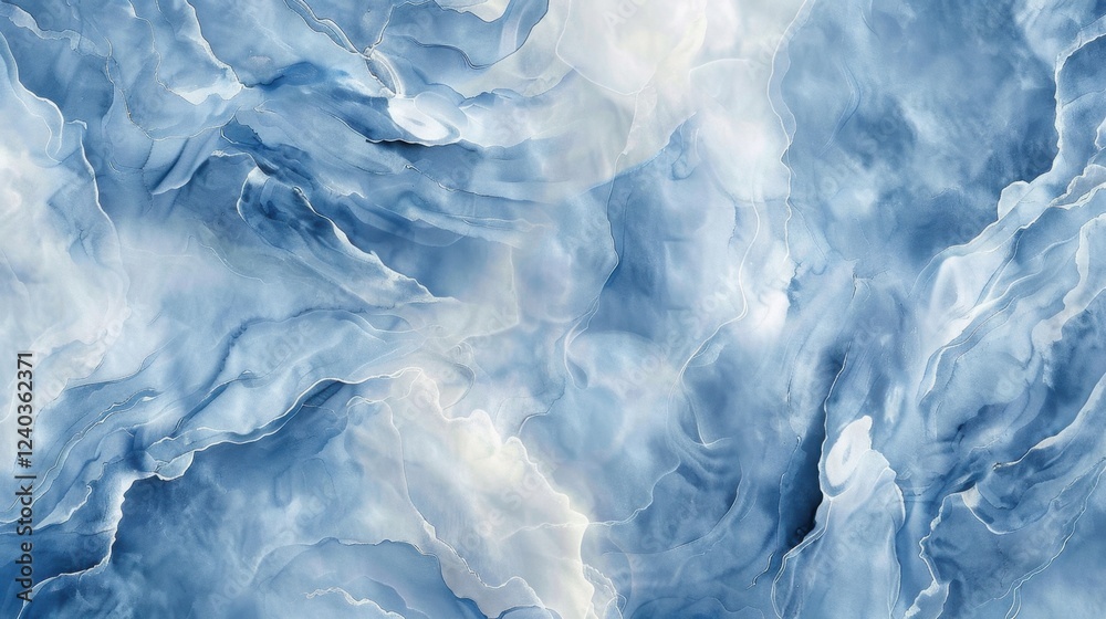 Elegant abstract blue and white marble texture for artistic design and backgrounds Elegant abstract blue and white marble texture for artistic design and backgrounds