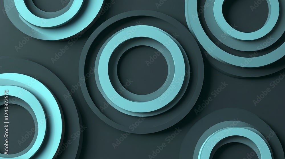Intricate Geometric Circles: A Stunning Abstract Design Intricate Geometric Circles: A Stunning Abstract Design