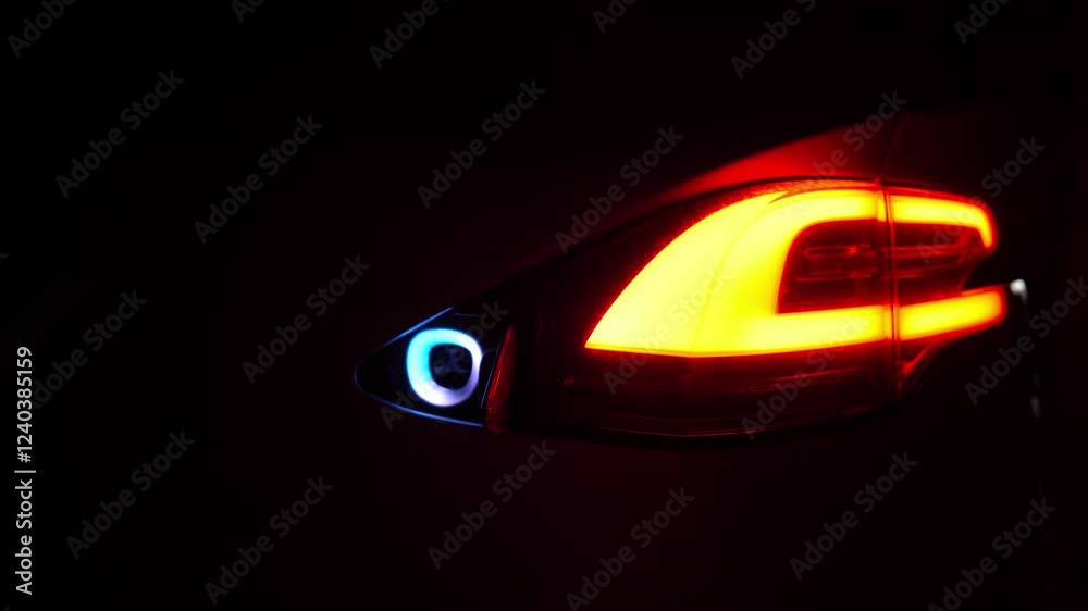 custom made wallpaper toronto digitalFemale hand plugging in a charger to electric car at night time. Arm of young woman plugs electrical auto to charge station at evening. Modern technology and ecology friendly transportation concept