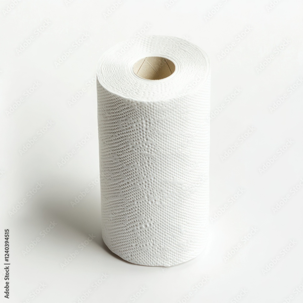 White Paper Towel Roll Kitchen Clean isolated on transparent background White Paper Towel Roll Kitchen Clean isolated on transparent background