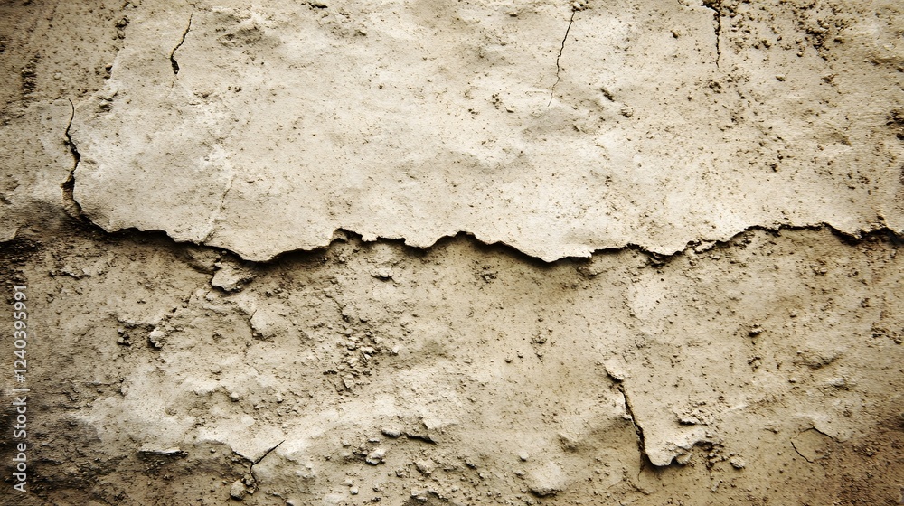 Obraz premium Cracked Dry Earth Texture Background Image