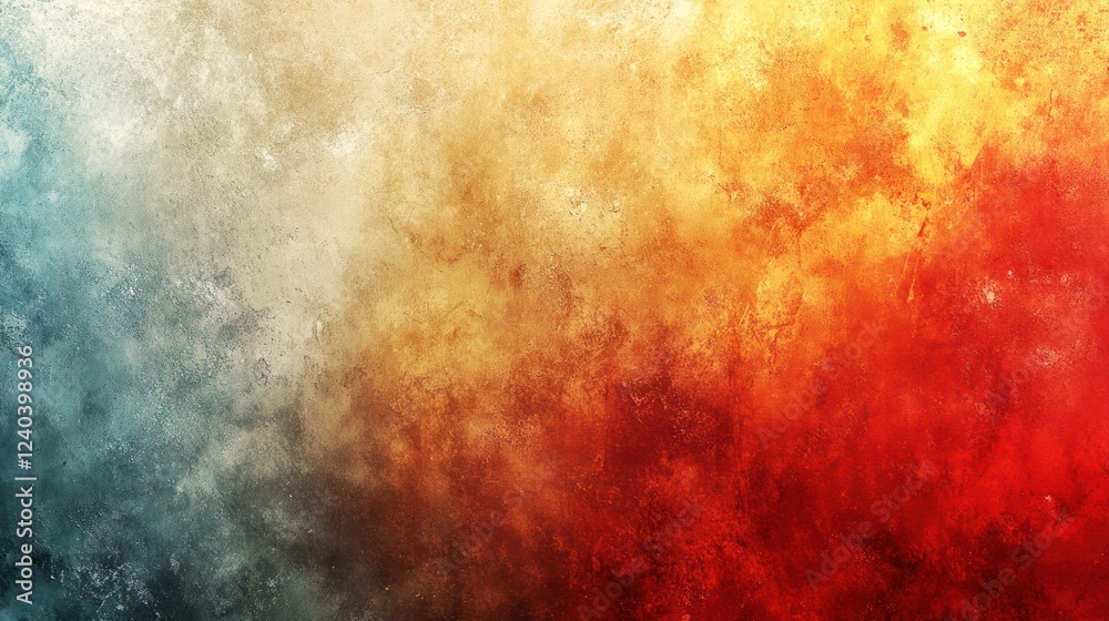 Fototapeta premium Abstract fiery & icy texture background