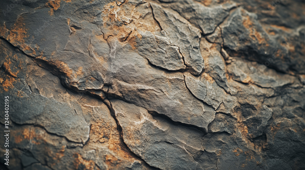 Textured cracked rock surface with earthy tones Textured cracked rock surface with earthy tones