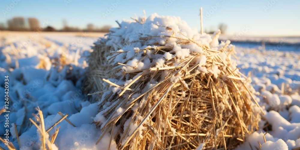 Fototapeta premium reeds in winter