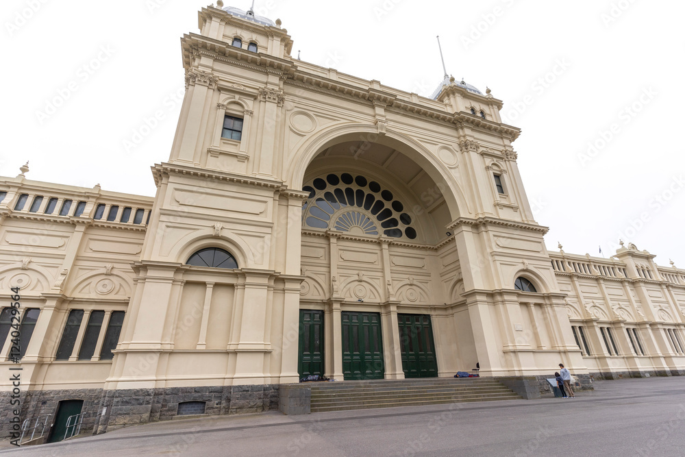 Obraz premium Majestic Royal Exhibition Building in Melbourne, Australia