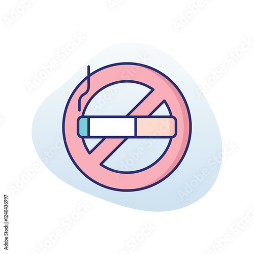 No Smoking vector icon