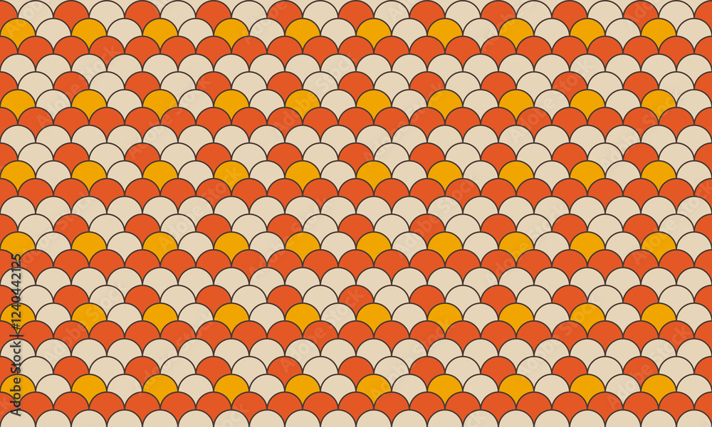 Lizard net as fancy trendy. Seamless pattern effect of motif continuity. Patterned image as fun modern.