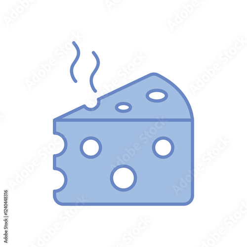 Cheese  vector icon