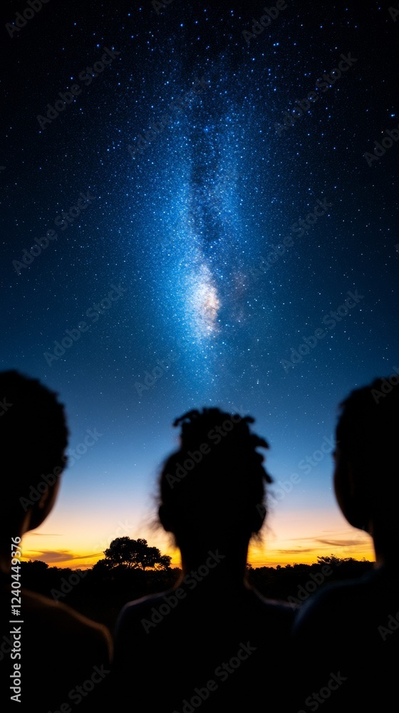 Stargazing Under the Milky Way Diverse Group Exploring Astrology with Celestial Star Chart - Social Content and Cultural Engagement for Modern Lifestyle Brands Stargazing Under the Milky Way Diverse Group Exploring Astrology with Celestial Star Chart - Social Content and Cultural Engagement for Modern Lifestyle Brands