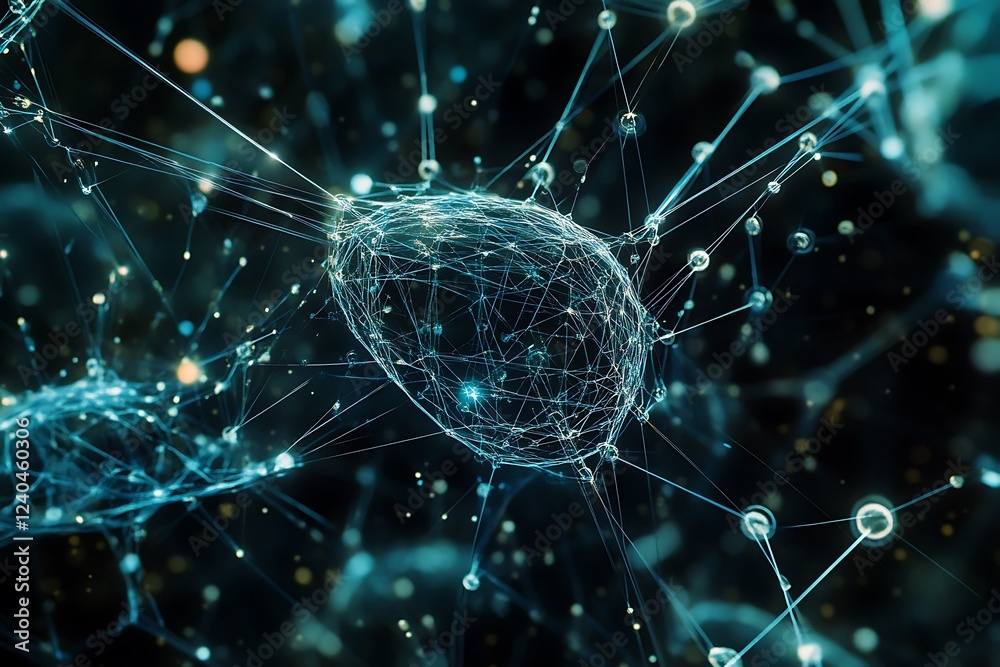 WEB3 technology concept, showcasing decentralized blockchain networks and distributed social connections in the next generation the internet WEB3 technology concept, showcasing decentralized blockchain networks and distributed social connections in the next generation the internet