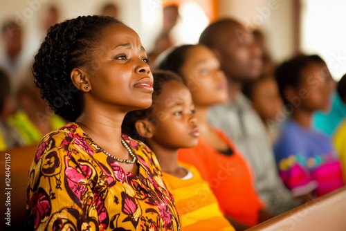 Diverse congregation celebr...