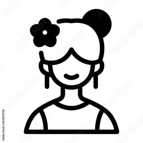 This Bridesmaid icon is suitable for Wedding, Valentine, etc.