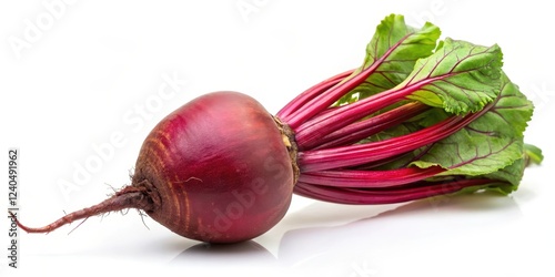 Red beetroot on a white background isolated, fruit, still life,  fruit photo