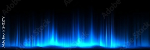 Wallpaper Mural Abstract background featuring a vibrant blue glow effect against a dark backdrop with a grainy texture Torontodigital.ca