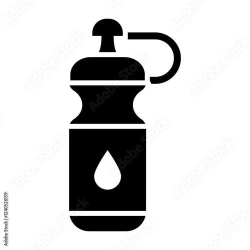 Bottle Glyph Icon Design