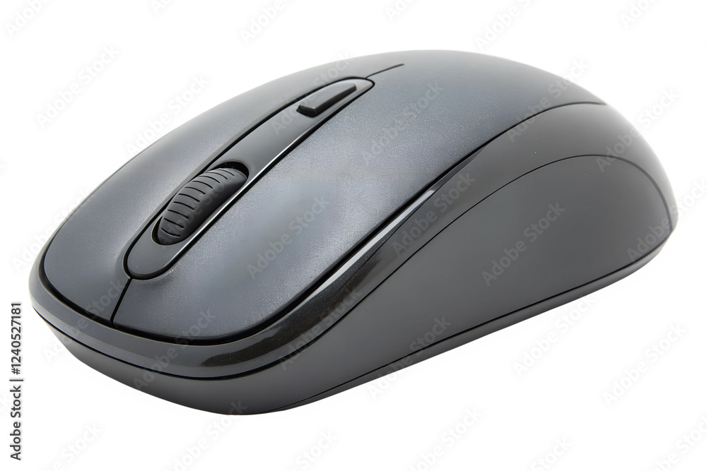 Sleek Black Wireless Computer Mouse Sleek Black Wireless Computer Mouse