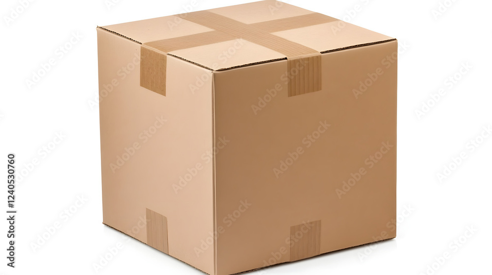 Close-up of a simple brown cardboard box with a plain design, perfect for storage or shipping purposes.
Close-up of a simple brown cardboard box with a plain design, perfect for storage or shipping purposes.