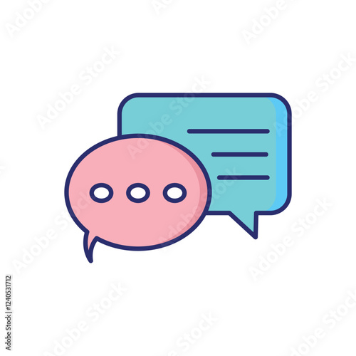 Commuication vector icon