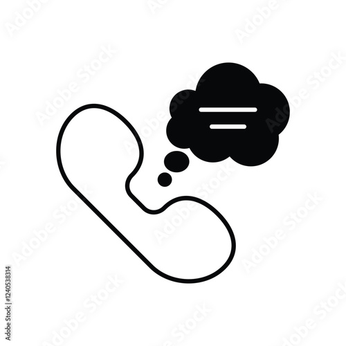 Incoming Call vector icon