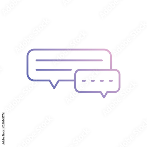 Message vector icon